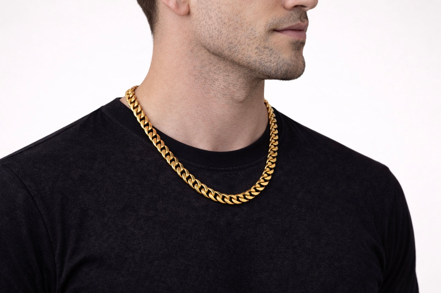 Cadena Cubana 18K