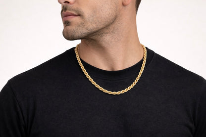 Cadena Torzal 18K
