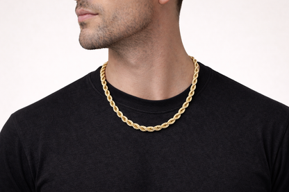 Cadena Torzal Premium 18K