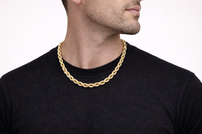 Cadena Torzal Premium 18K