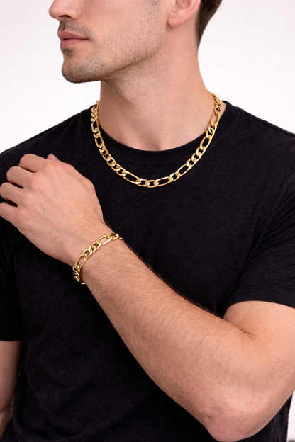 Combo Cadena & Pulso Cartier 18K